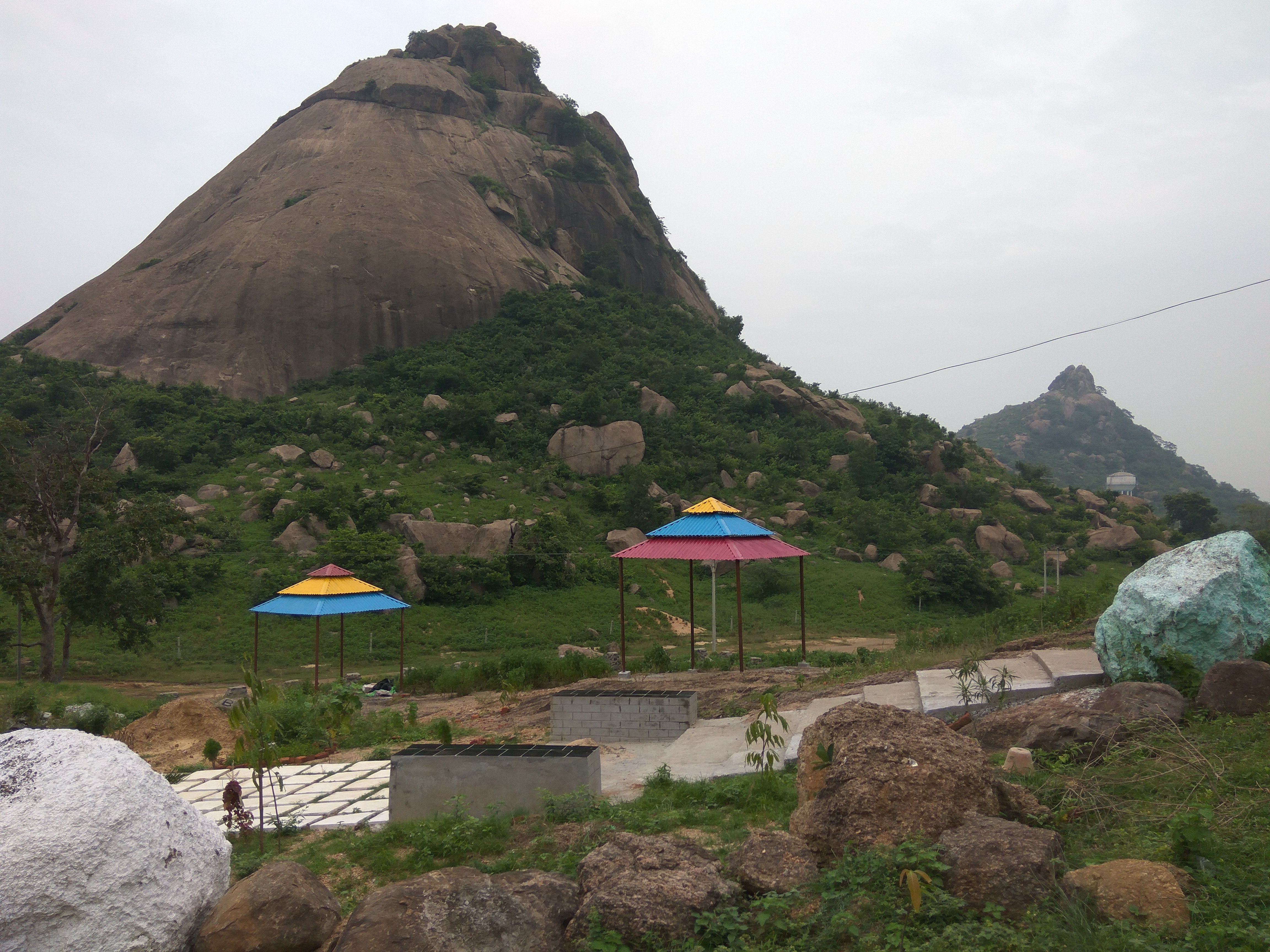uphill road to joychandi resort